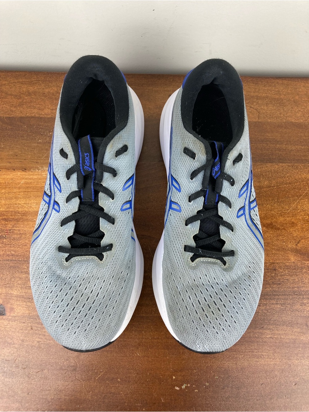 ASICS Gel Excite 11 Gray Blue Running Sneakers 1011C080 Men's Size 9.5. - Picture 8 of 12